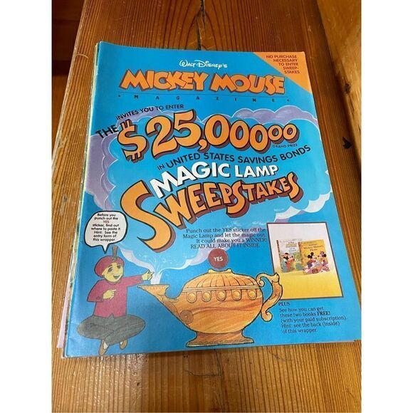 Walt Disney's Mickey Mouse Magazine Fall 1990 - Picture 1 of 1